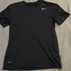 Plain black nike Tee